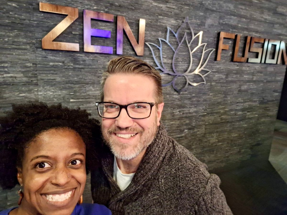 Brent & Sheena at Zen Fusion