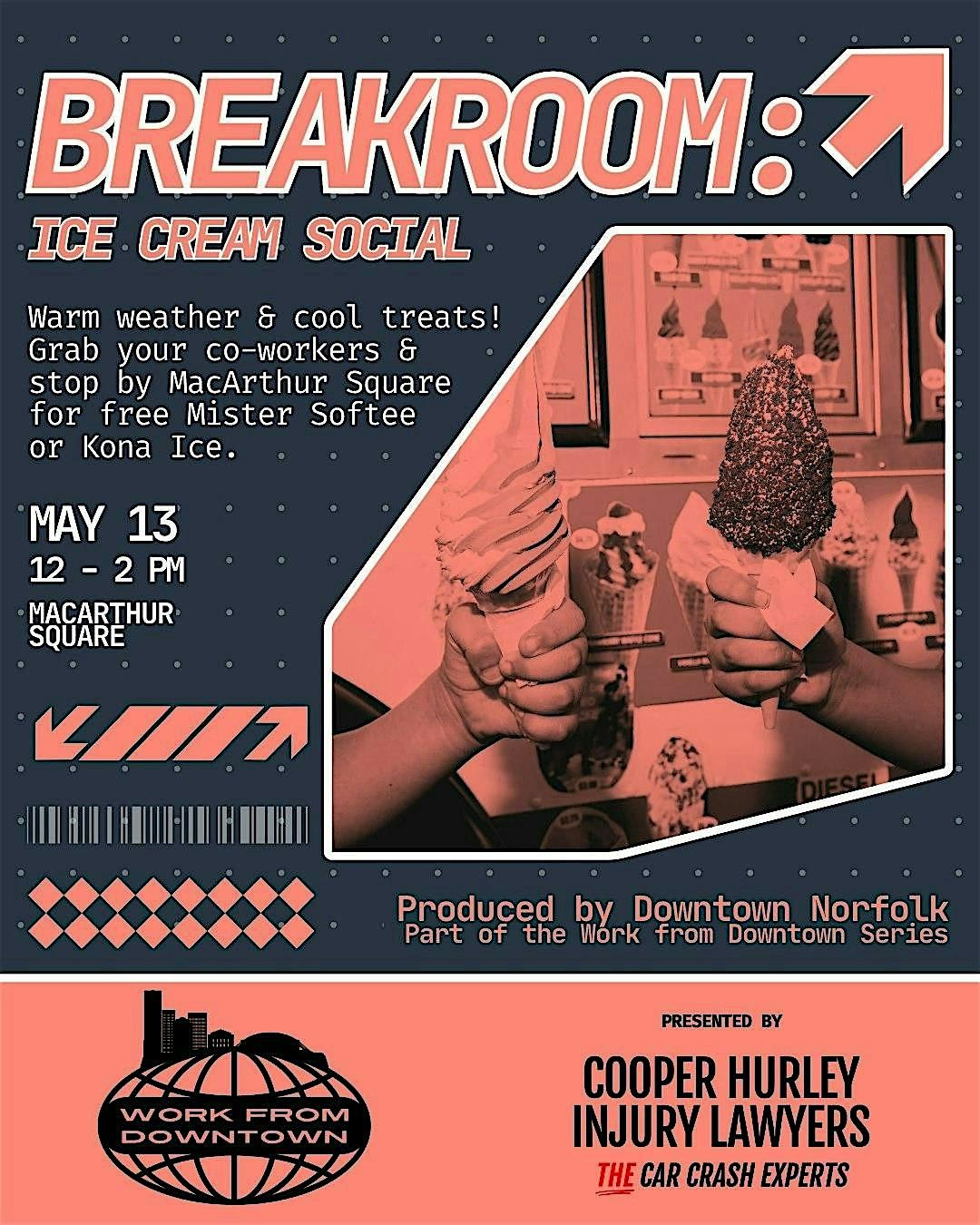 Work From Downtown: Breakroom - Ice Cream Social