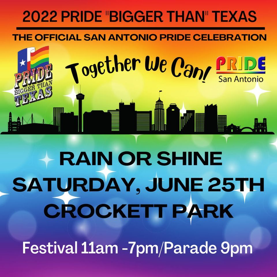 Pride Bigger Than Texas 2022, Crockett Park, Live Oak, 25 June 2022