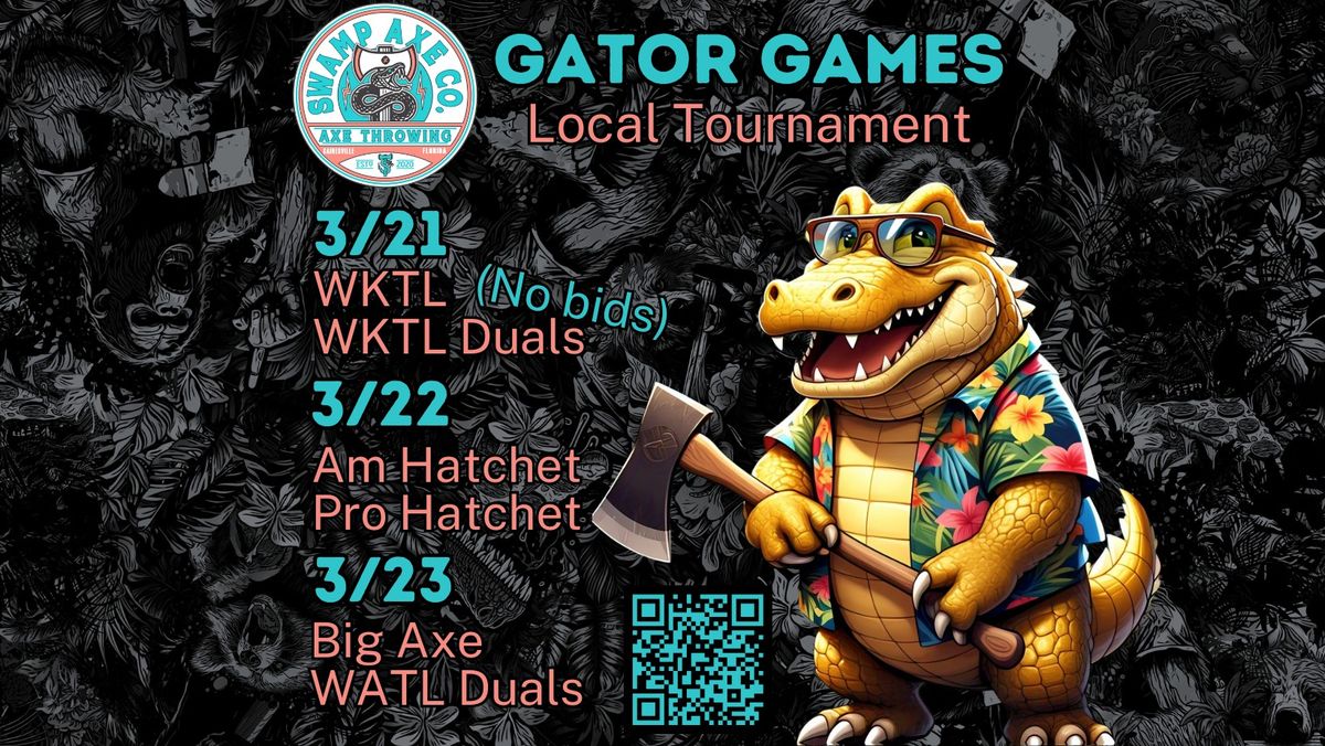 Gator Games Local Axe\/Knife Throwing Tournament