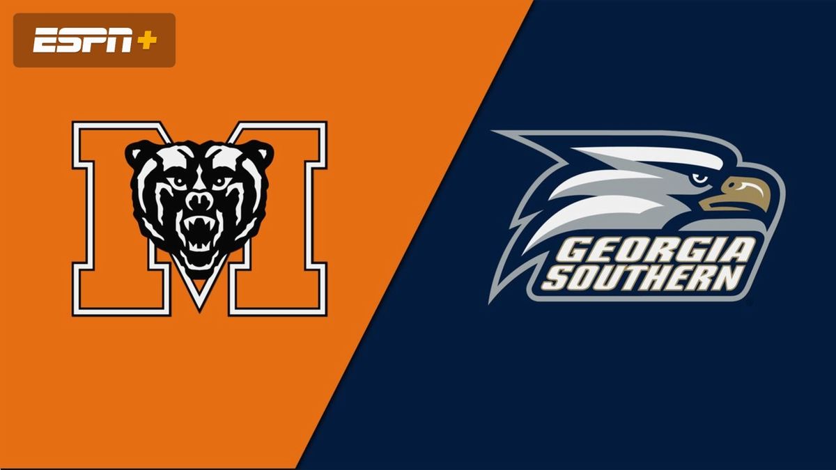 Georgia Southern Eagles vs. Mercer Bears