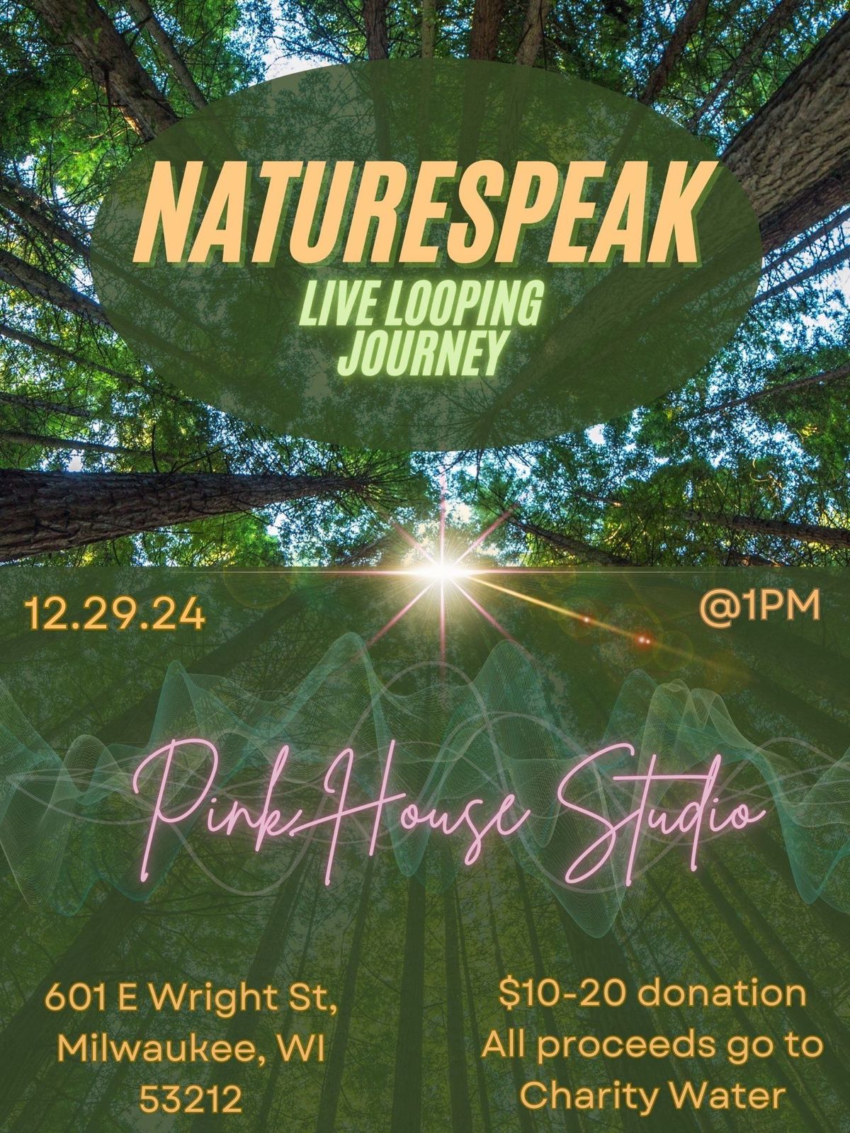 Live looping dance with Naturespeak