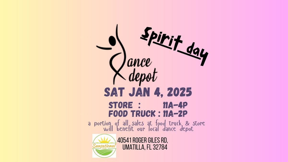 Spirit Day: Dance Depot\/Revolution