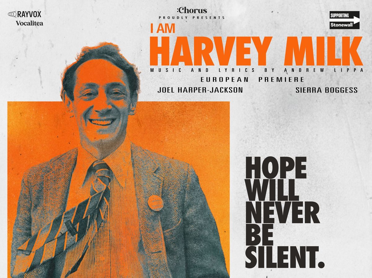 I Am Harvey Milk in concert with Joel Harper-Jackson & Sierra Boggess