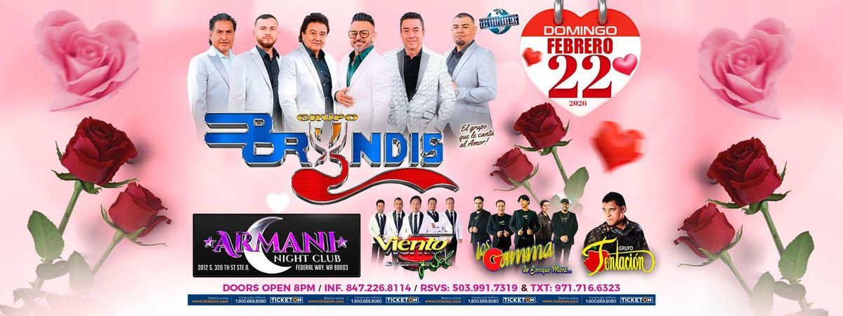 GRUPO BRYNDIS, GRPO TENTACION & MAS 