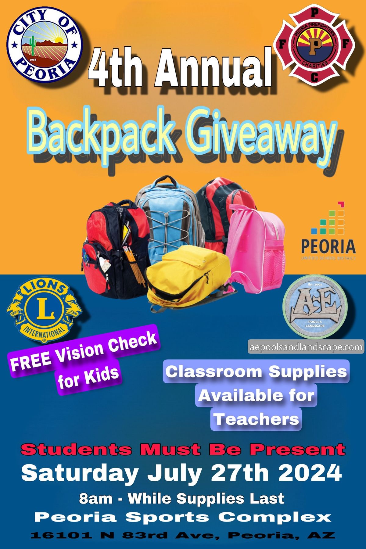 Backpack Giveaway 