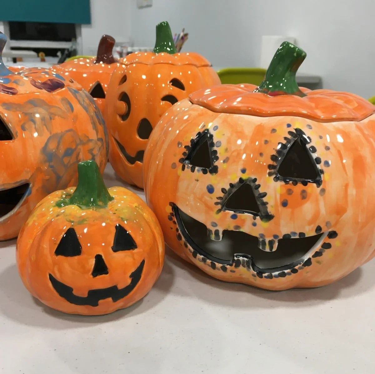 Family Pumpkin Painting Session