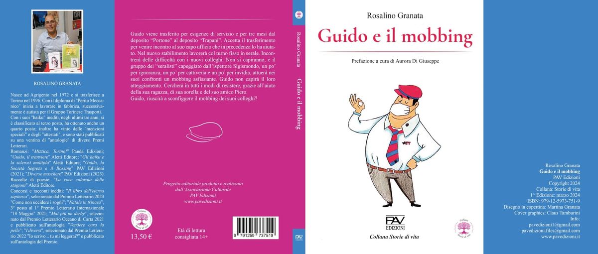 Presentazione del nuovo romanzo "Guido e il mobbing". 