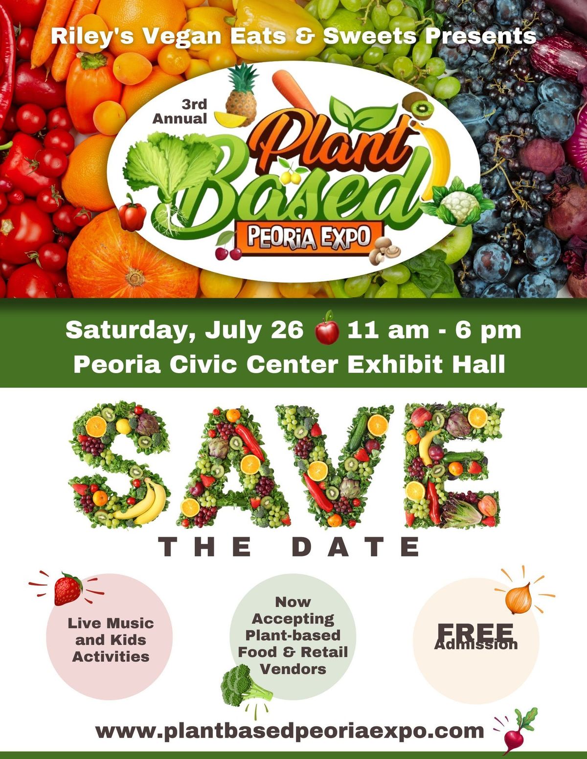 3rd Annual Plant Based Peoria Expo