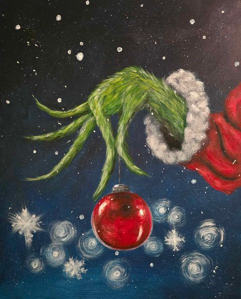 "Mr. Grinch" Paint and Sip!