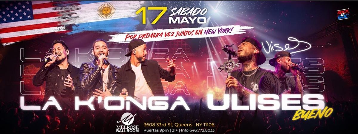 LA K'ONGA & ULISESBUENO EN NEW YORK