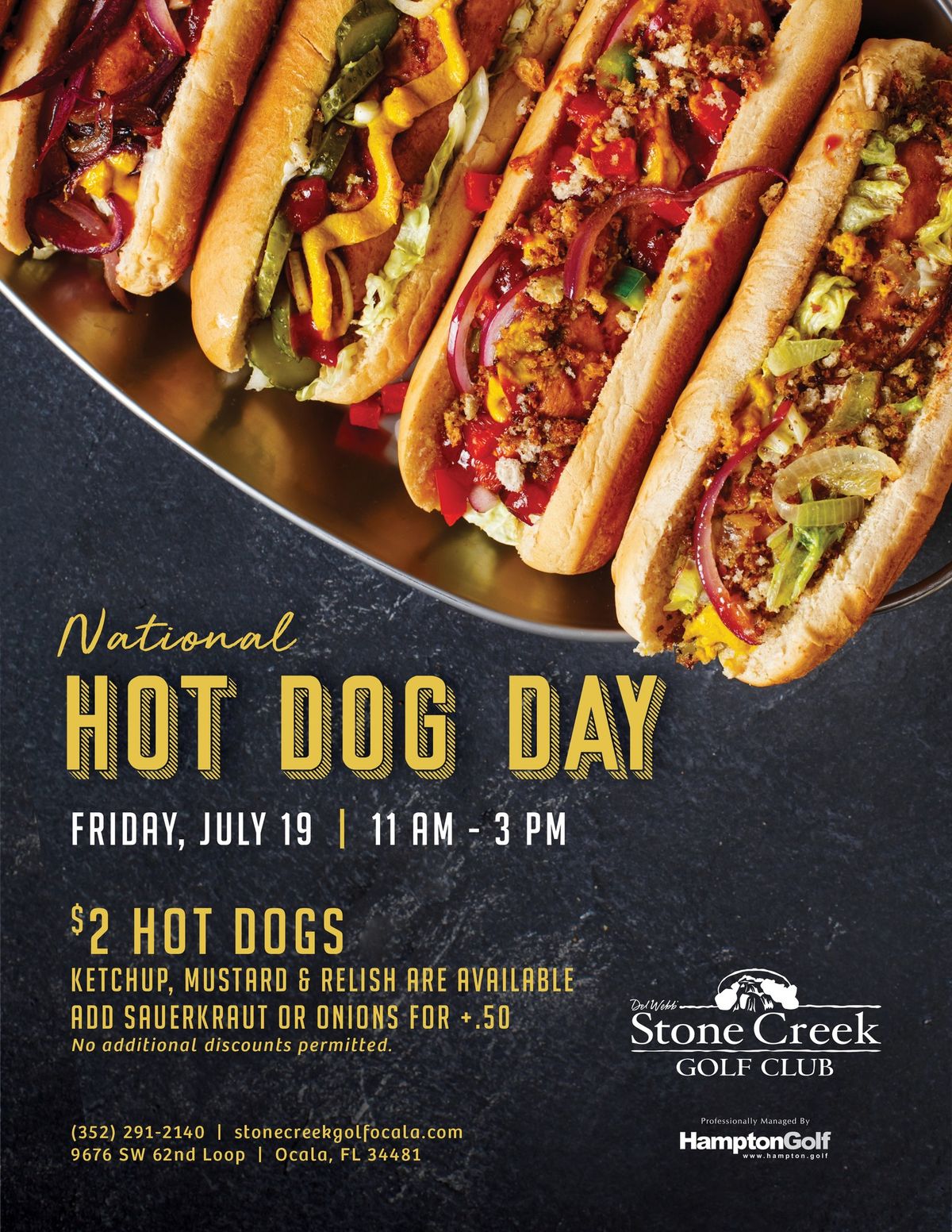 National Hot Dog Day (Member Event)