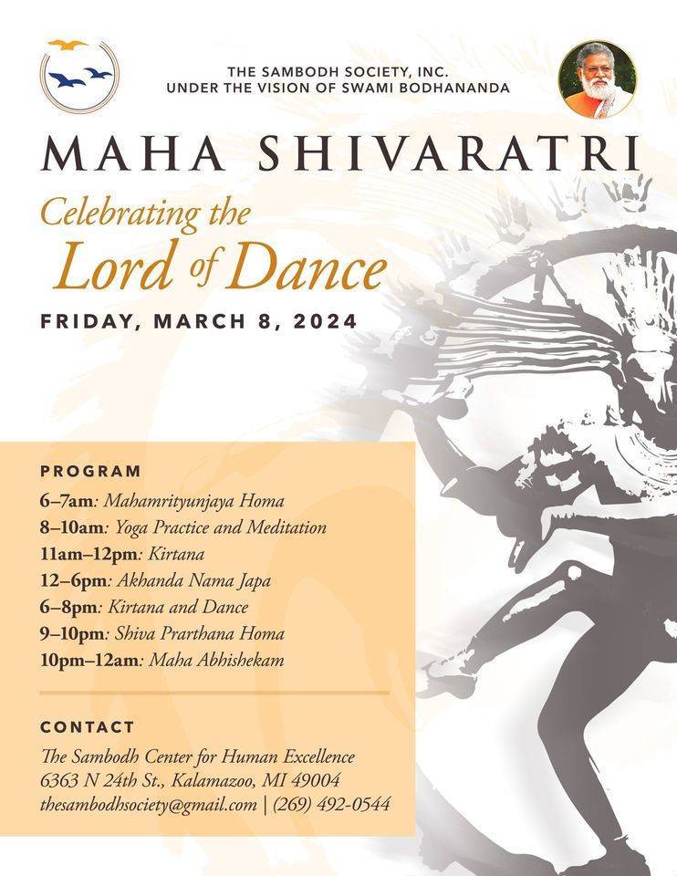 Maha Shivaratri 2024, 6363 N 24th St, Kalamazoo, MI, United States