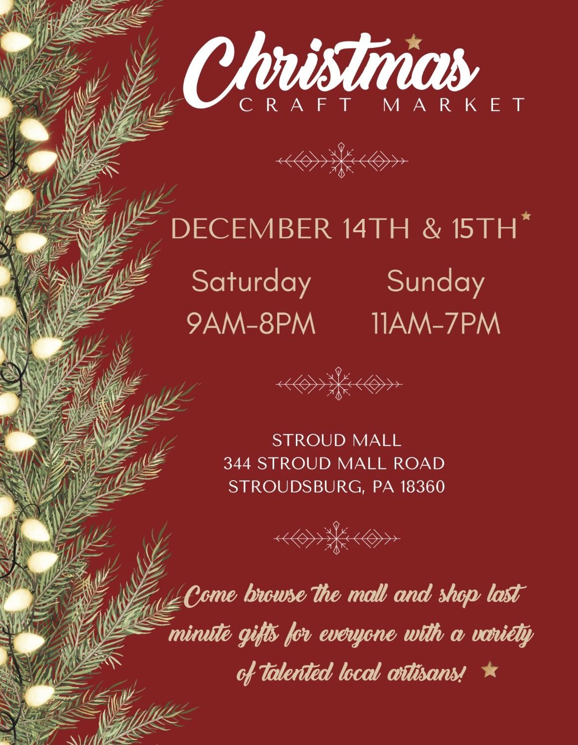 Christmas Craft Market