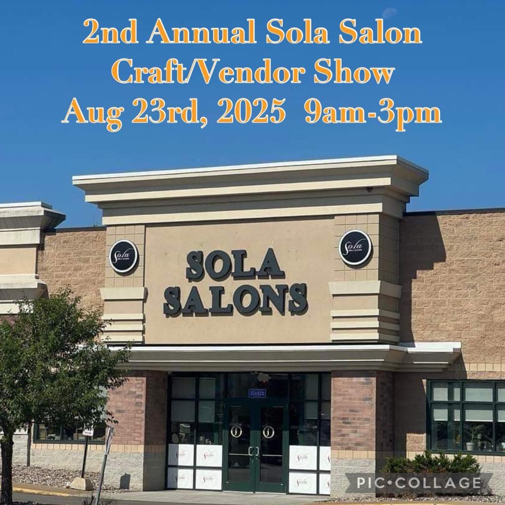 2nd Annual Outdoor Sola Craft &  Vendor Show