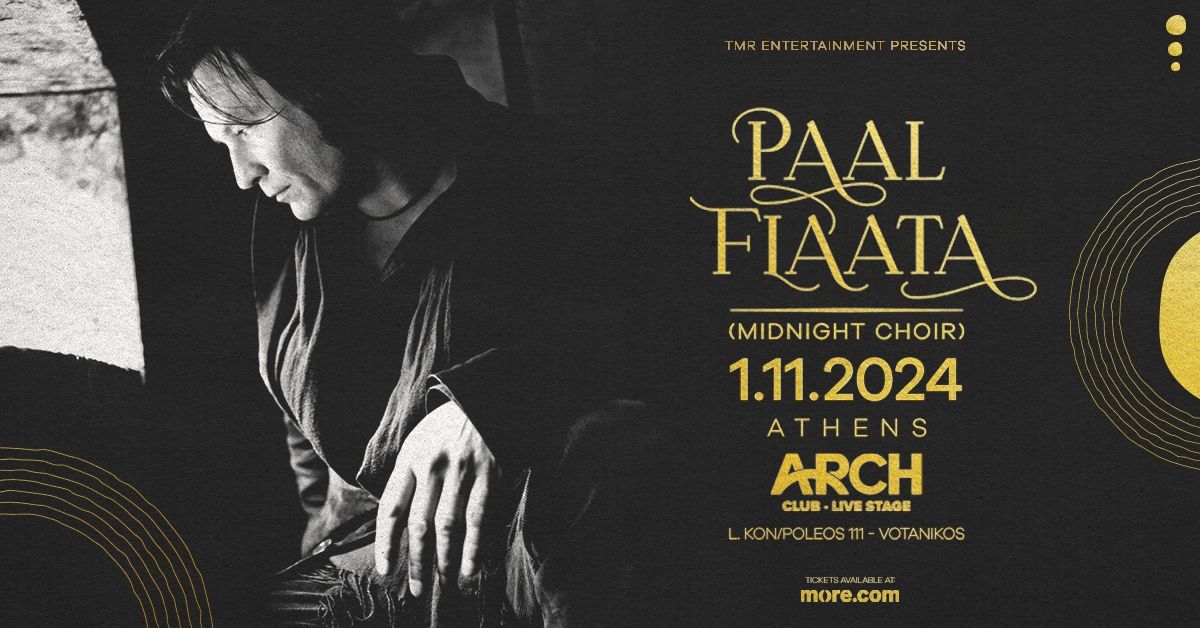 PAAL FLAATA LIVE IN ATHENS