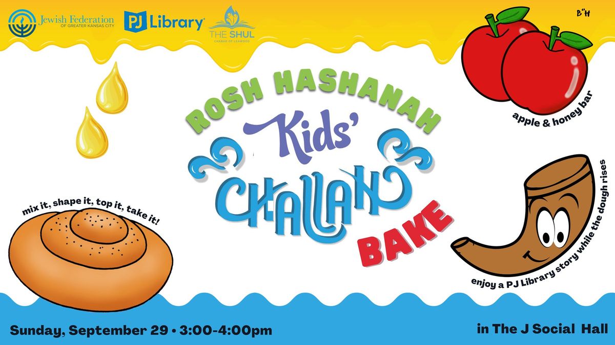 Rosh Hashanah Kids' Challah Bake!