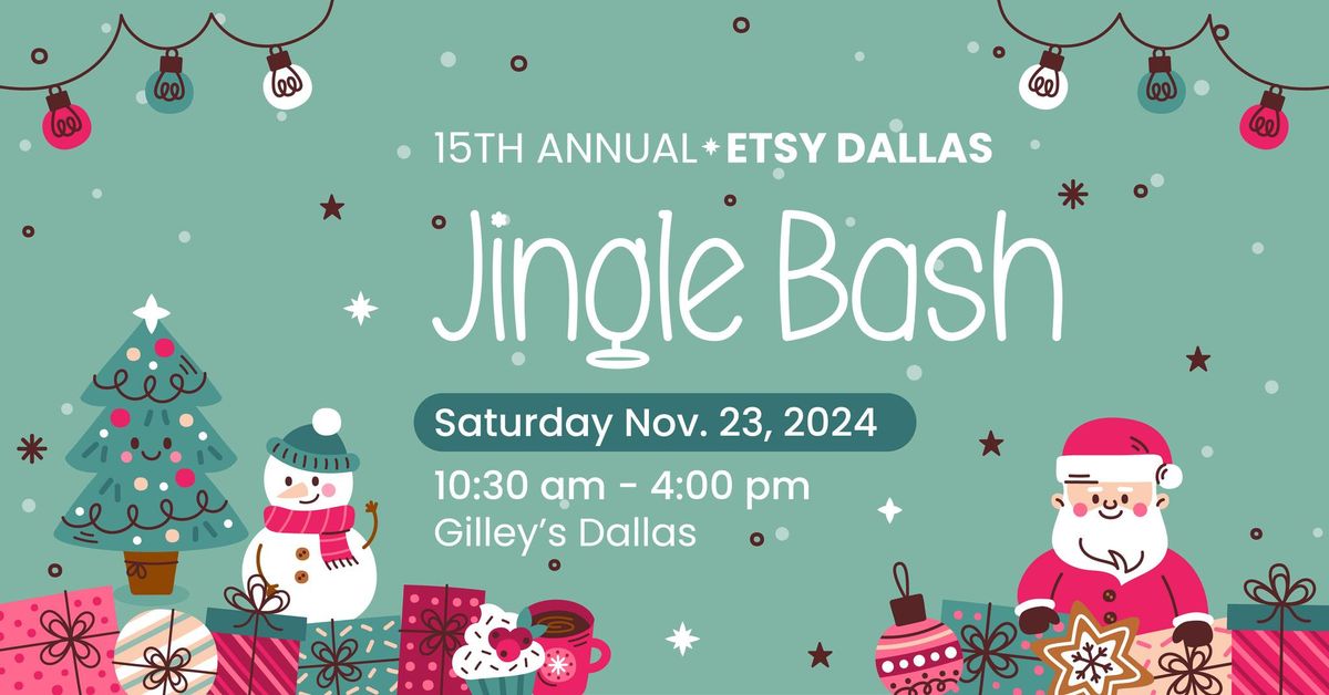 15th Annual Etsy Dallas Jingle Bash