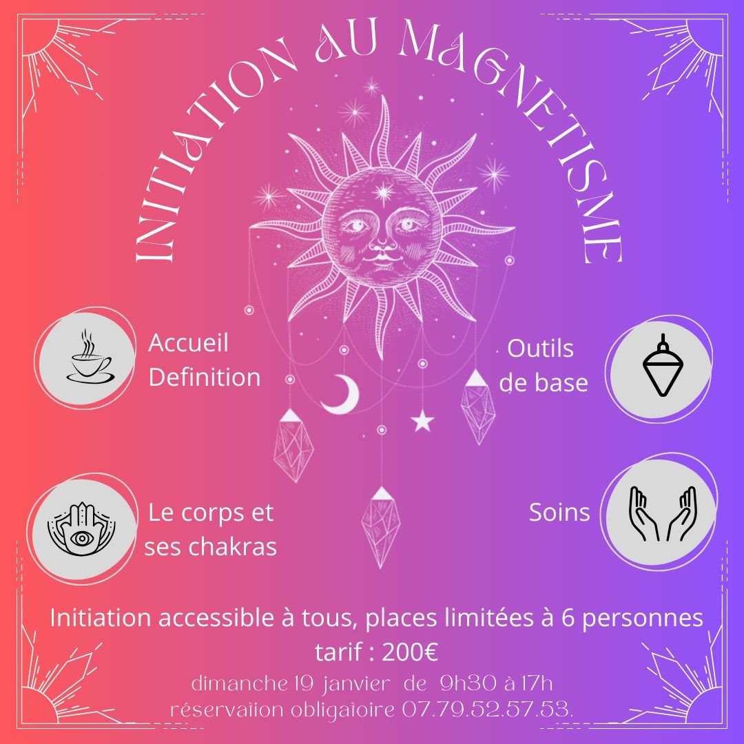 Initiation au magn\u00e9tisme 