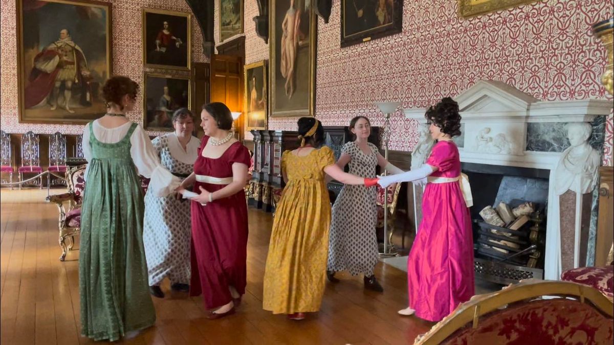 Regency & Georgian Country Dance Class and Display Prep