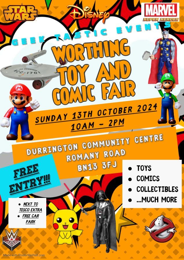 Worthing Toy and Comic Fair