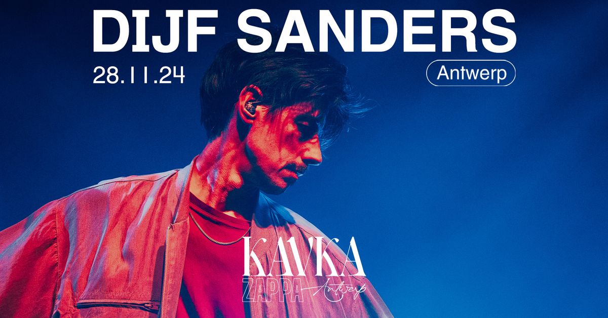 DIJF SANDERS | KAVKA OUDAAN | ANTWERP