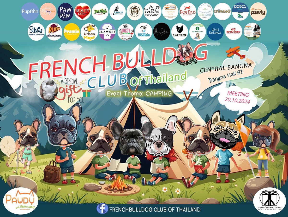 Frenchbulldog Club Of Thailand Meeting 2024