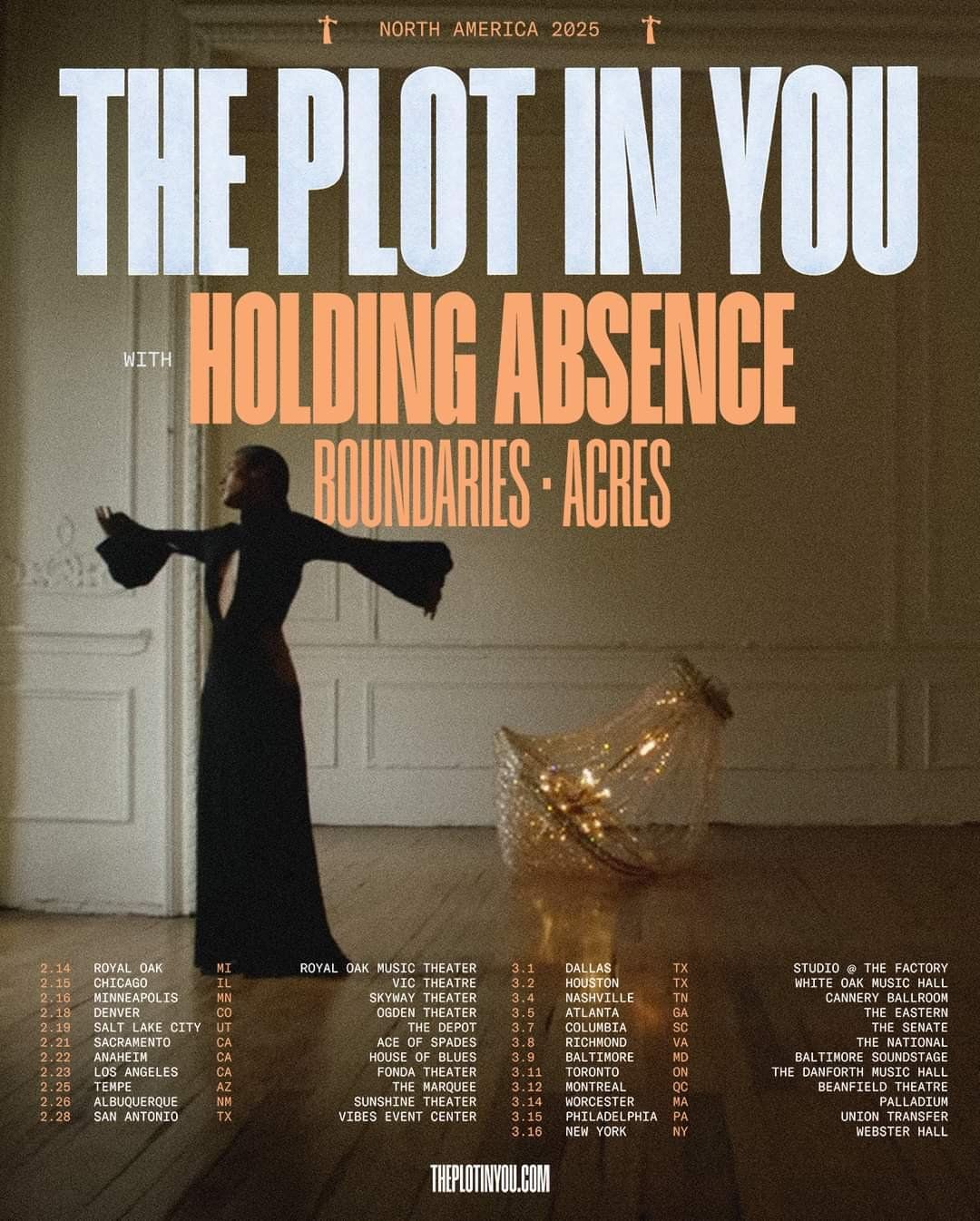 The Plot in You with Holding Absence