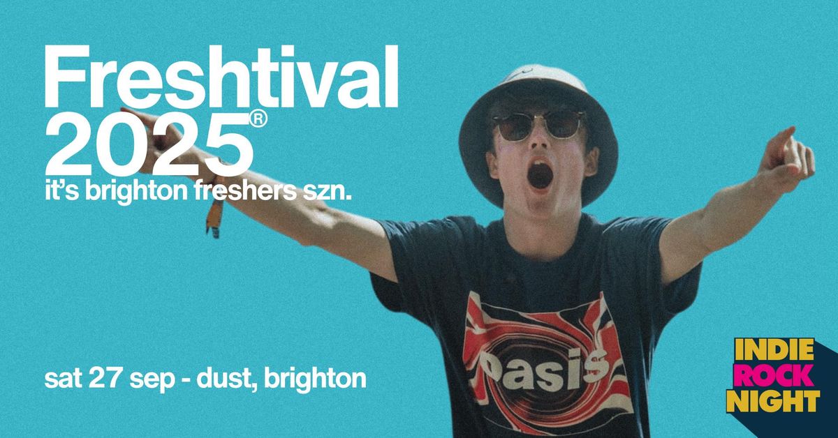 Indie Rock Night \u2219 FRESHTIVAL 2025 | Brighton Freshers Party
