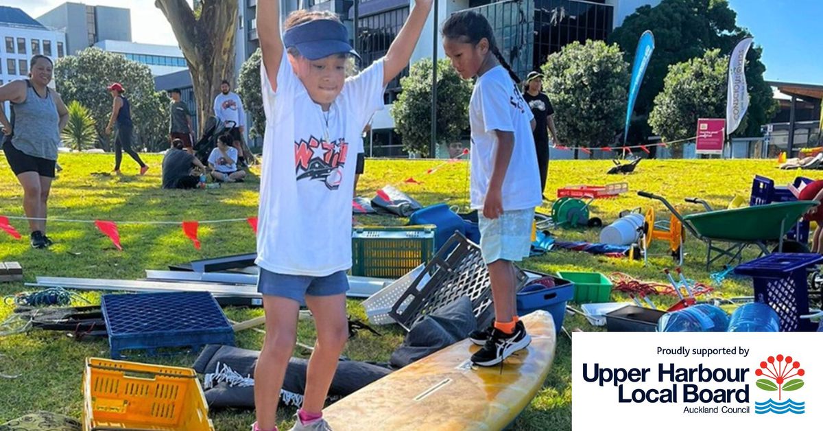 Junk Play - Whenuapai Settlement Playground - 8 Feb 2025