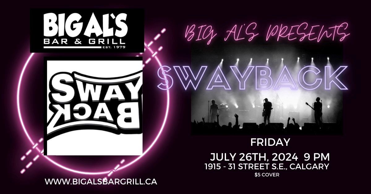 SwayBack LIVE at Big Al's!