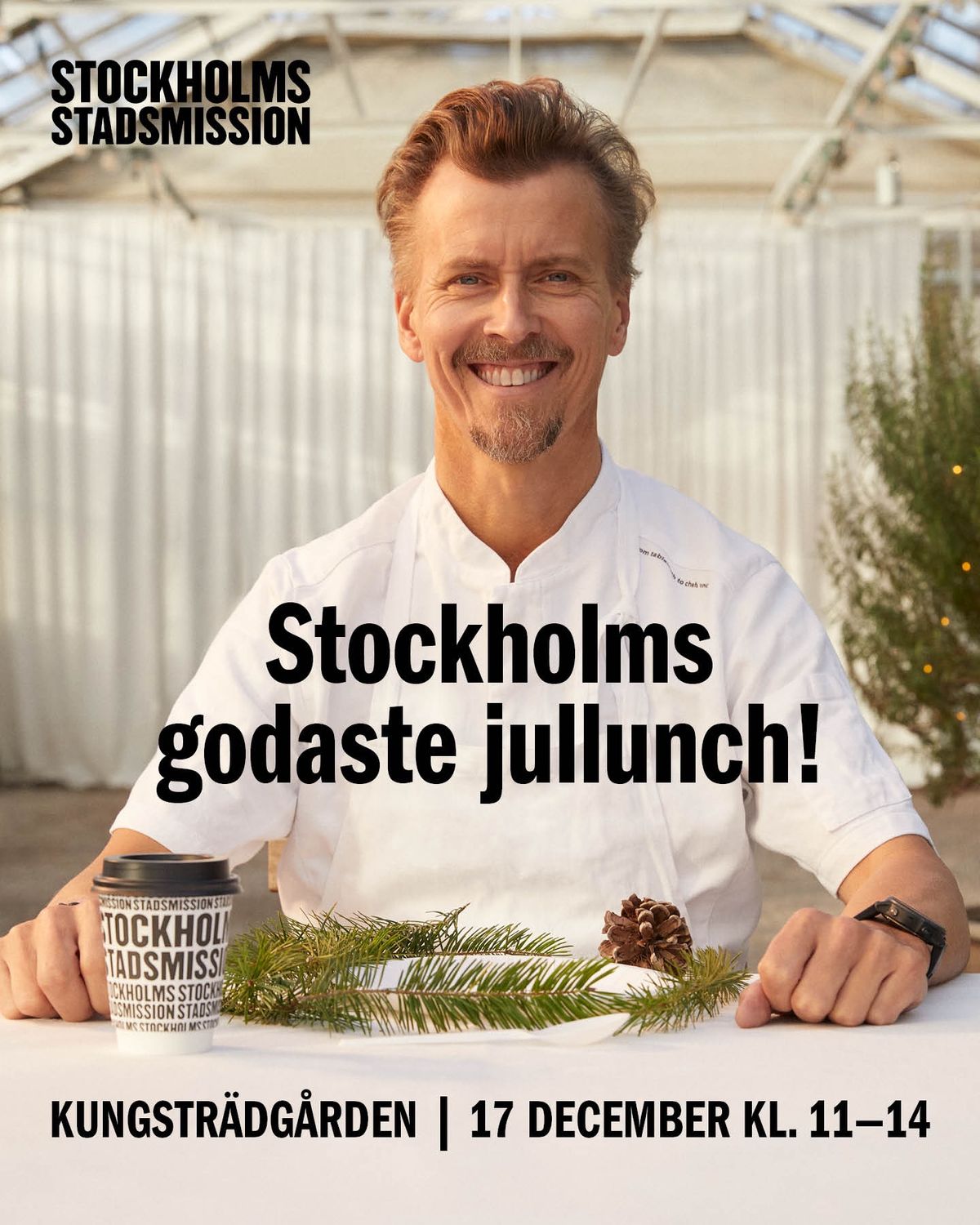 Jullunch tillsammans med Stockholms Stadsmission