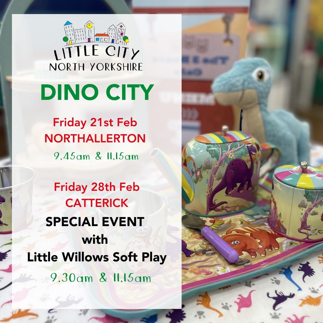 DINO CITY AND SOFT PLAY - CATTERICK \ud83e\udd96