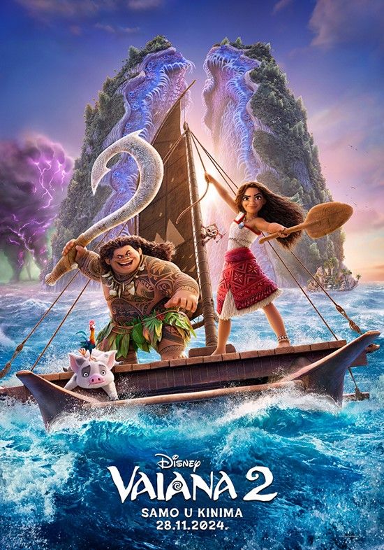 VAIANA 2 \/ Moana 2  animirani, sink.