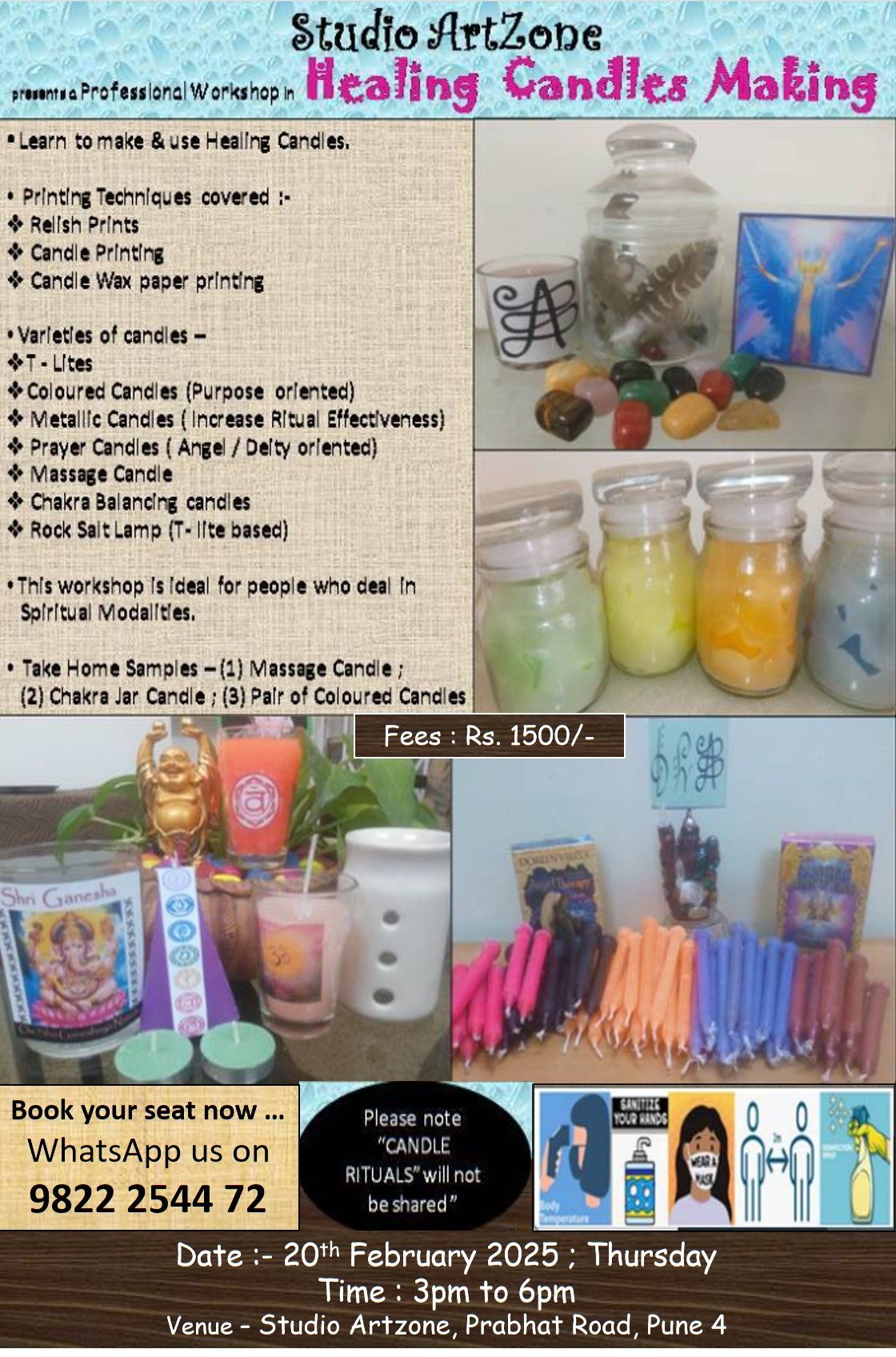 Healing n Manifestation Candle Making