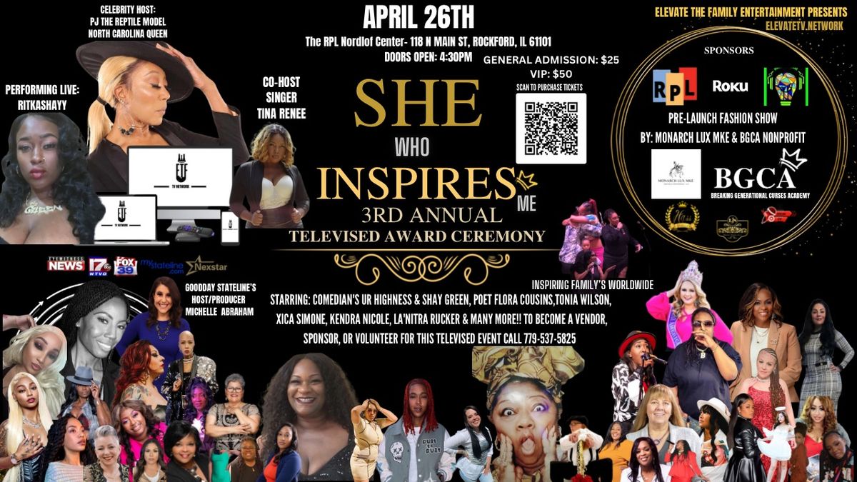 SheWhoInspiresMe Award-Winning TV Show