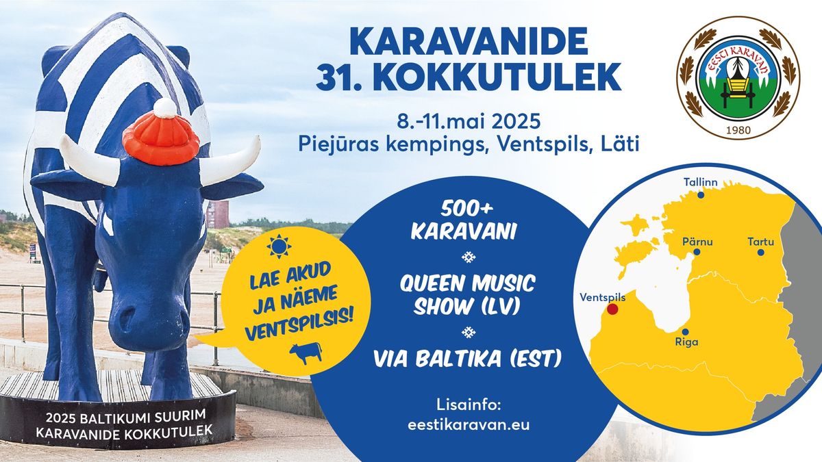 KARAVANIDE 31.KOKKUTULEK \u2600\ufe0f Ventspils