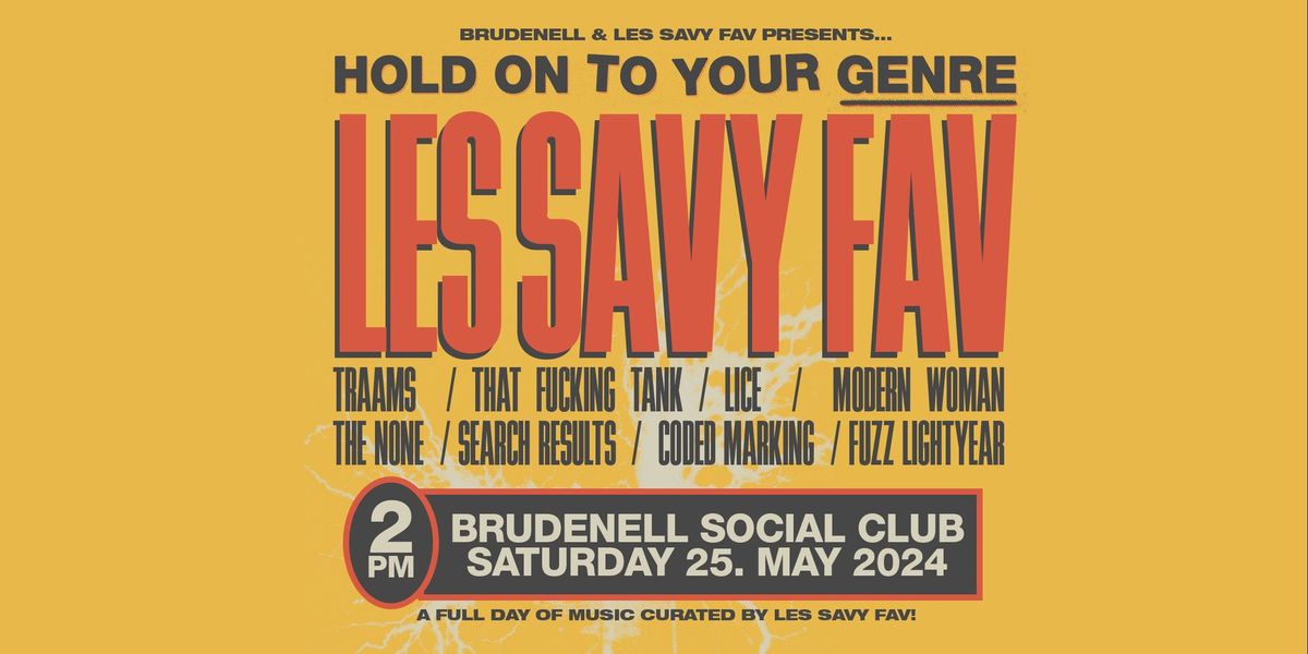 Les Savy Fav's Brudenell Takeover - 'Hold On To Your Genre'