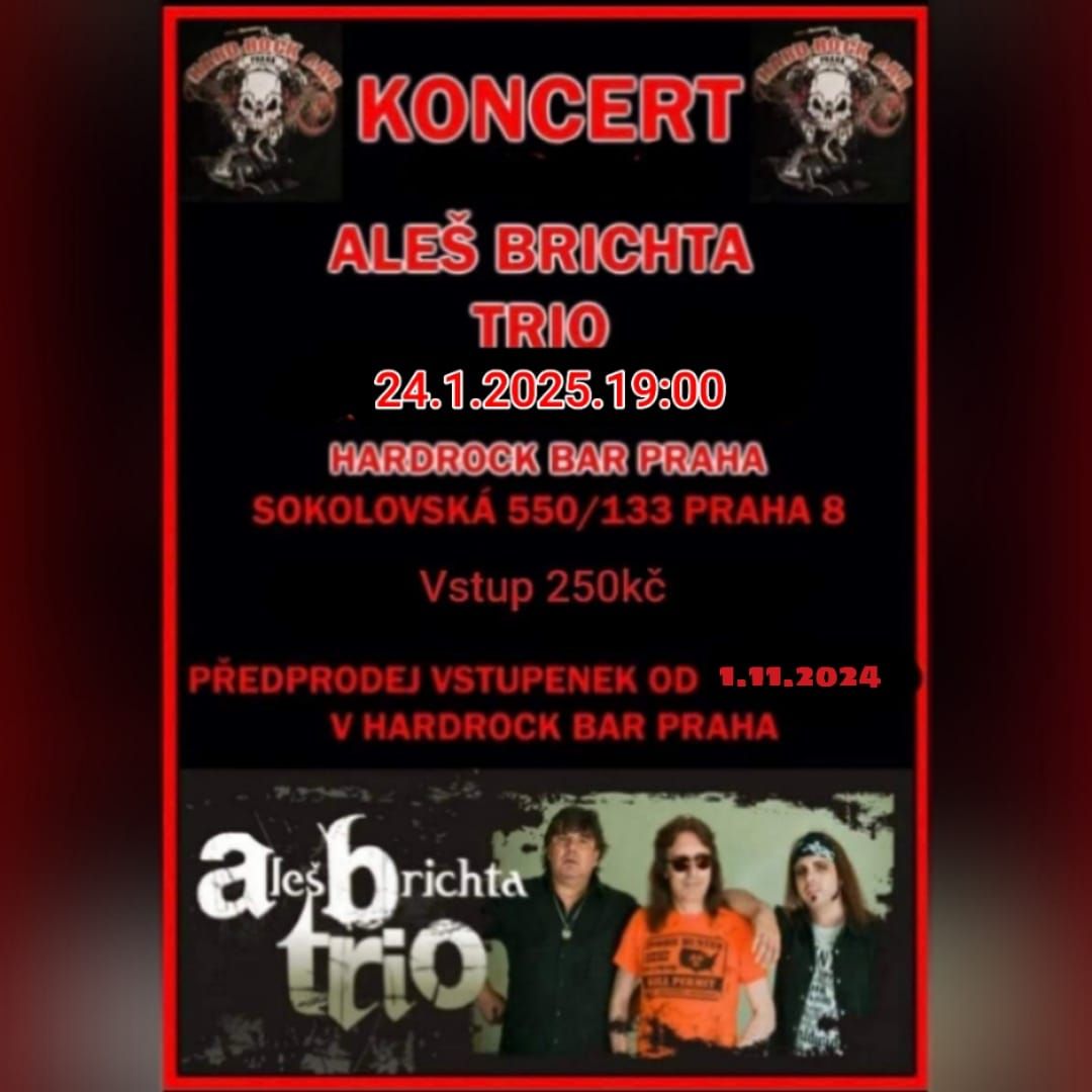 Ale\u0161 Brichta Trio v Hard Rock Bar Praha 