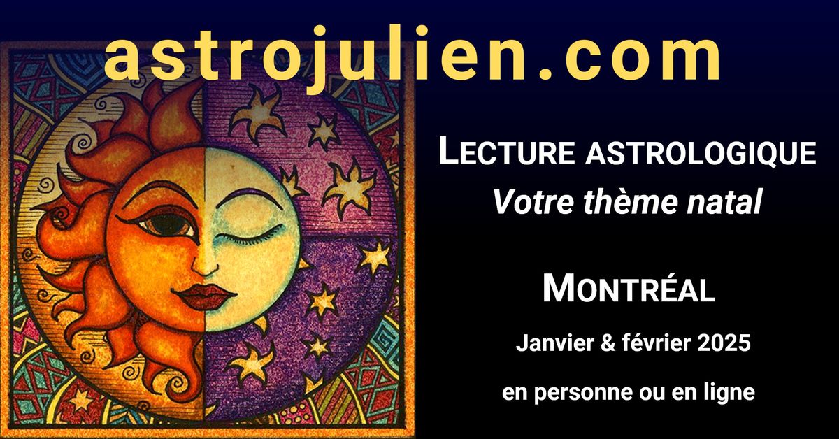 \ud83e\ude90Votre theme natal\ud83d\udcab Lecture astrologique (sur reservation\u2764\ufe0f)