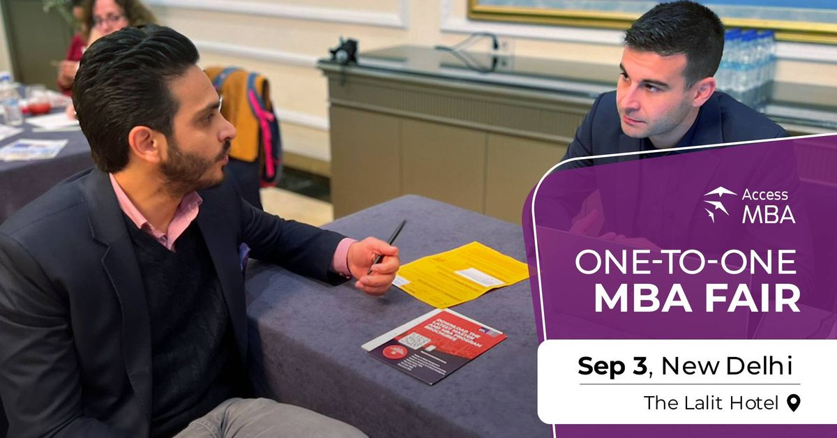 Transform Your Career at the Access MBA Fair in New Delhi!