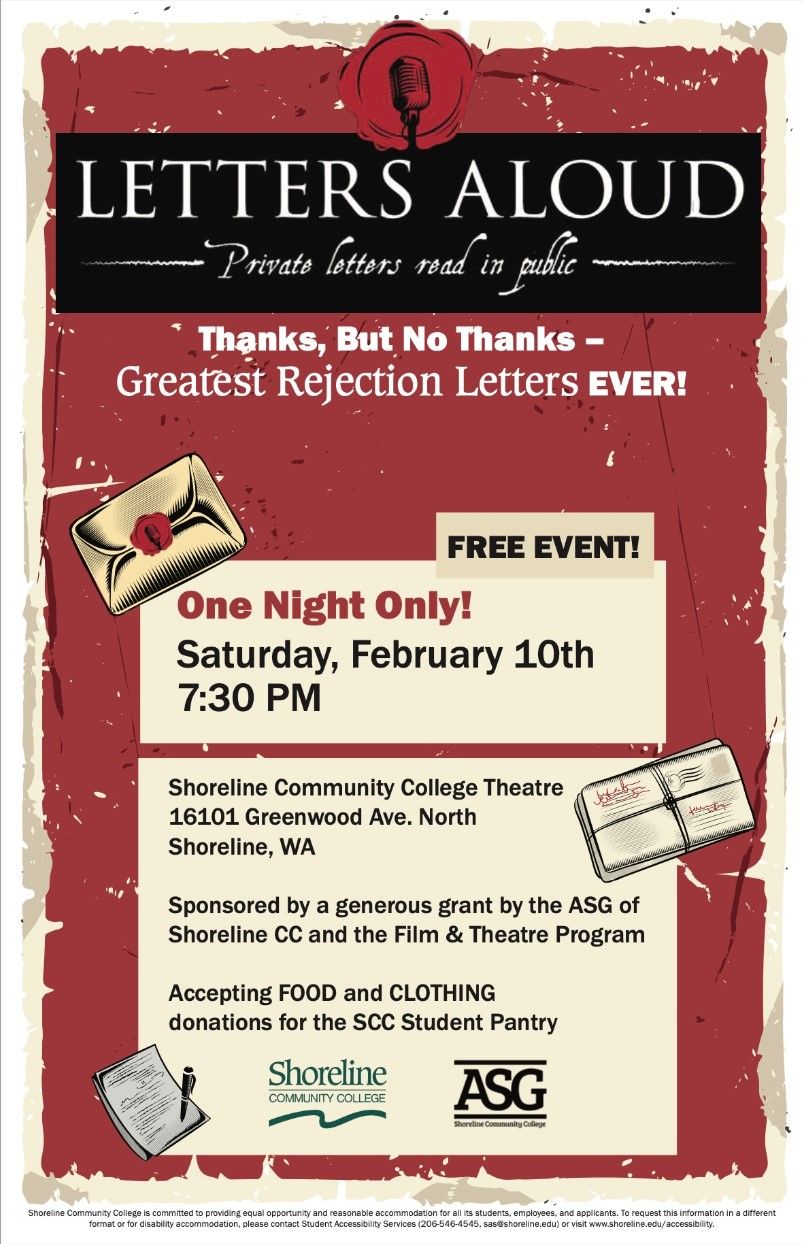 Letters Aloud at Montalvo Arts Center - Carriage House Theatre