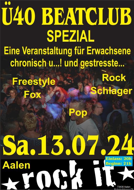 \u00dc40 BeatClub Spezial mit DJ Franz & DJ Uwe