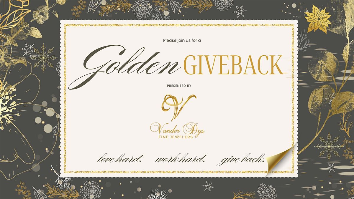 Golden Giveback benefiting Habitat for Humanity, Montgomery County
