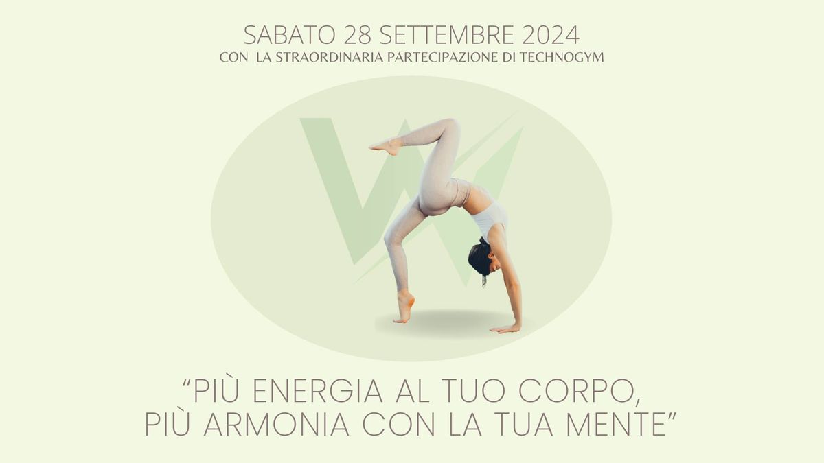 Pi\u00f9 energia al tuo corpo, pi\u00f9 armonia con la tua mente | YOGA EVENT with TECHNOGYM 