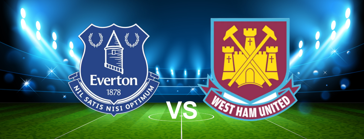 Everton FC vs West Ham United FC at Goodison Park