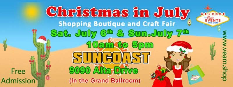 Christmas in July by Vegas Events and More 