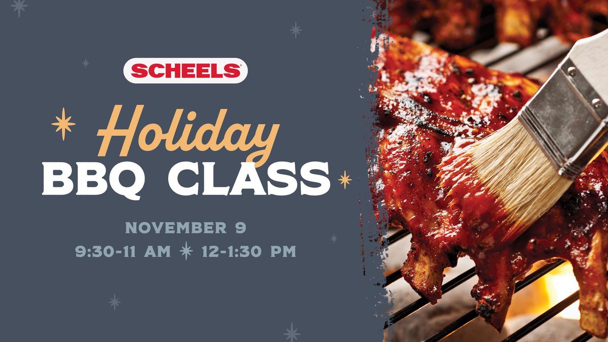 SCHEELS Holiday BBQ Class