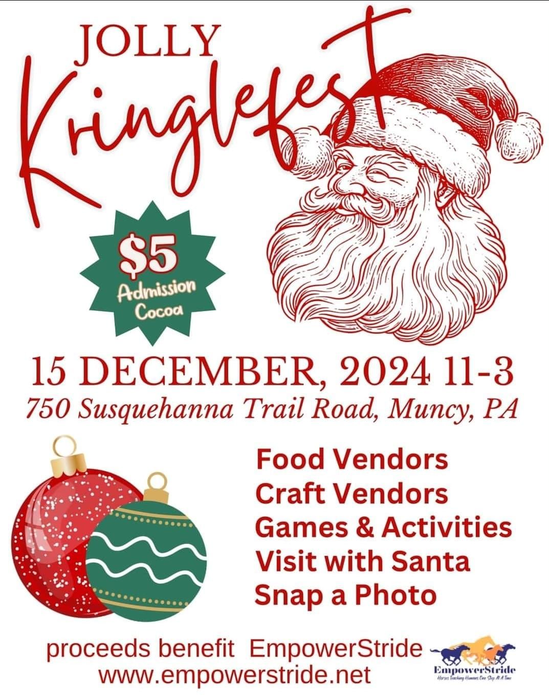 Empower Stride's Christmas "Jolly Kringlefest"