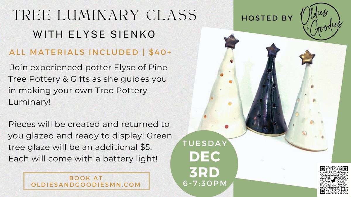 Make Your Own Tree Luminary | $40+